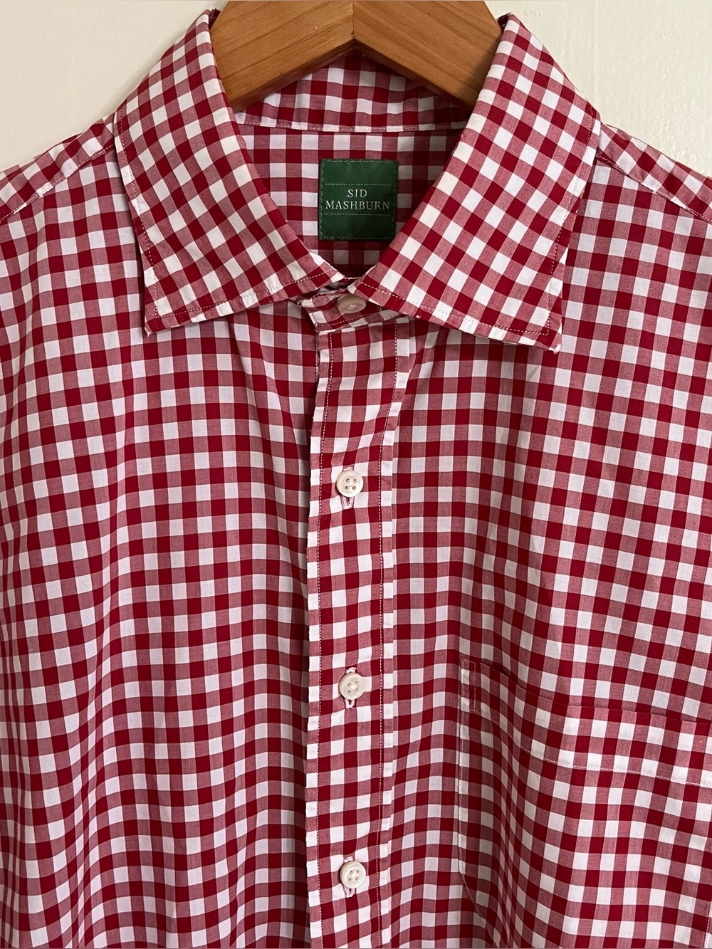 Sid Mashburn men’s medium shirt button up shirt